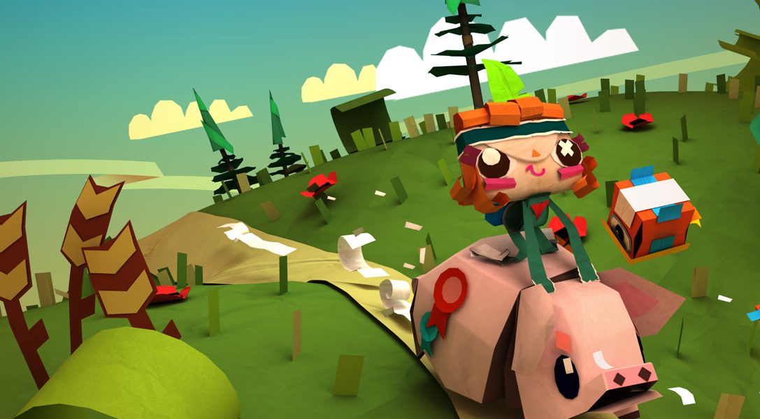 Tearaway bekommt sein allererstes papieriges Download-Content-Paket!