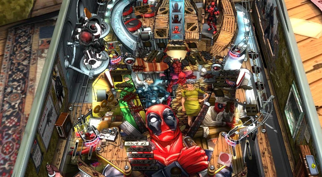 Deadpool debütiert bei Zen Pinball 2