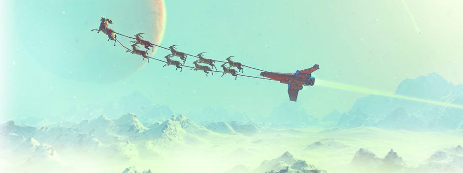 Frohe Feiertage wünscht euch das Team von No Man’s Sky!