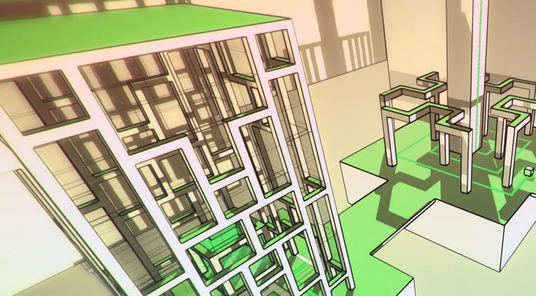 Puzzle-Adventure Relativity erfindet 2015 die Gesetze der Gravitation neu auf PS4