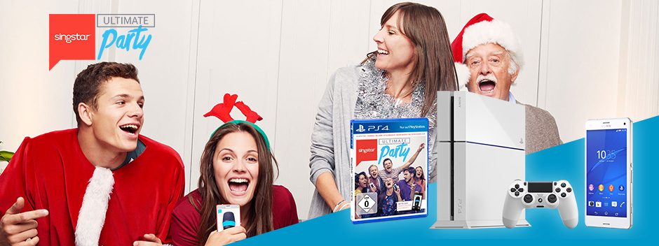 Mit SingStar eine PS4 in Glacier White gewinnen!