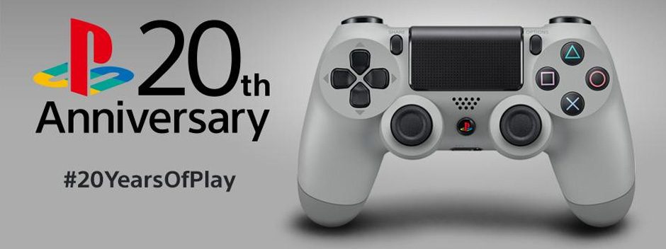 Dualshock 4 20th Anniversary Edition kommt im September