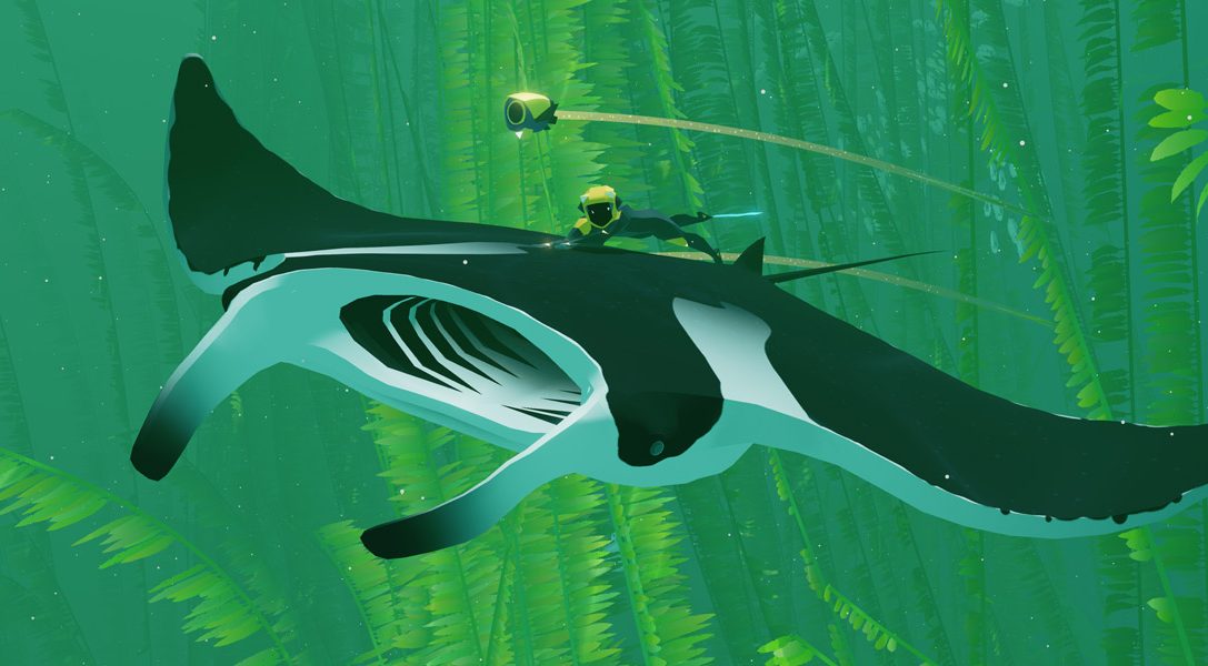 Im PS4-Abenteuer ABZÛ erkundet ihr eine umfassende und mysteriöse Ozeanwelt