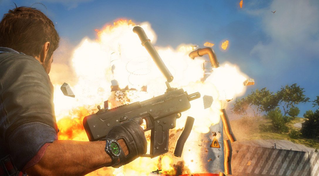 Mit der Just Cause 3-App in luftige Höhen