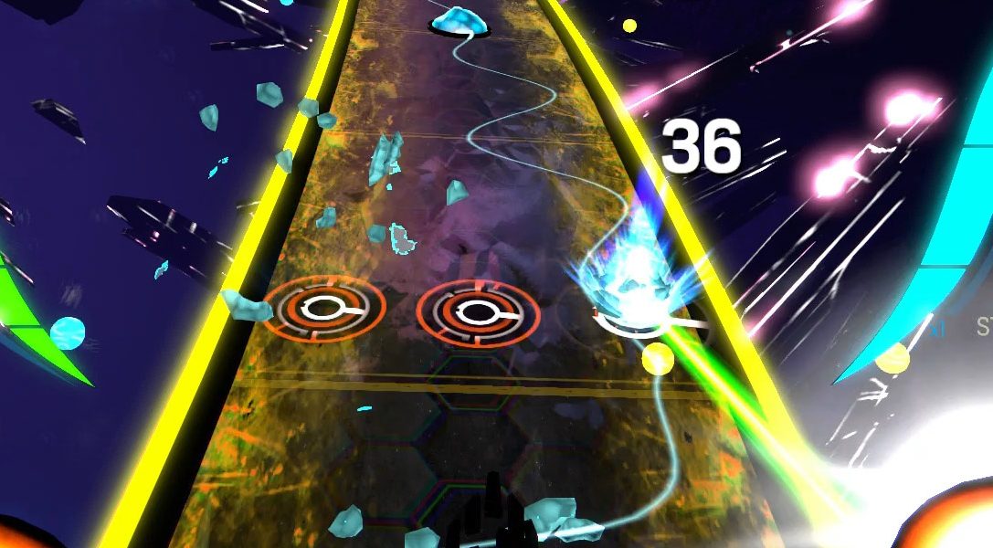 Amplitude auf PS4: Spielt im FreQuency-Stil