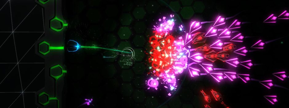 Der Twin-Stick-Shooter Tachyon Project erscheint heute für PS4