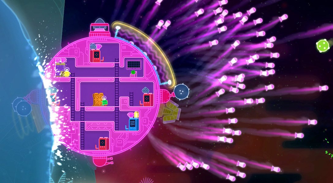 Der Couch-Koop-Hit Lovers in a Dangerous Spacetime wird im Februar auf PS4 veröffentlicht