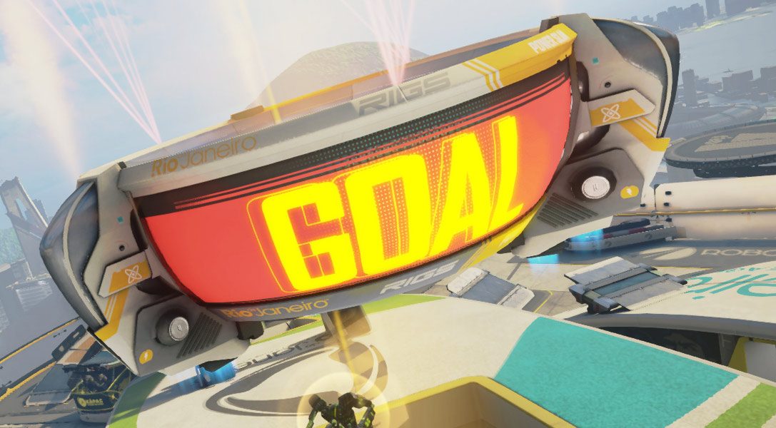 Neues Video zu RIGS: Mechanized Combat League: Greg Miller versucht sich am VR-Shooter