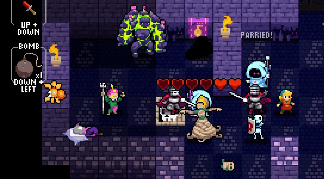 Roguelike-Rhytmus-RPG Crypt of the NecroDancer schlägt nächsten Monat auf PS4 & PS Vita ein