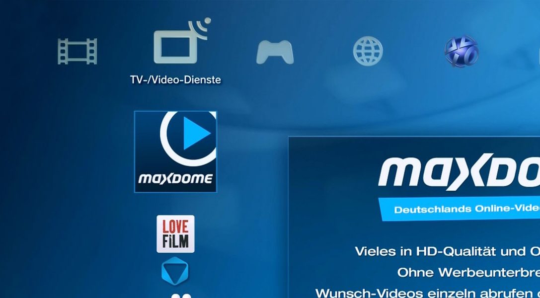 Maxdome Der Deutschsprachige Playstation Blog