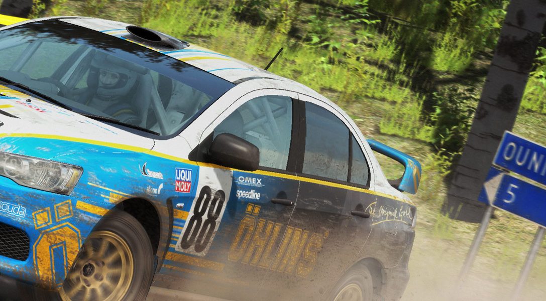 Das meisterhafte Rennspiel DiRT Rally ist jetzt für PS4 erhältlich