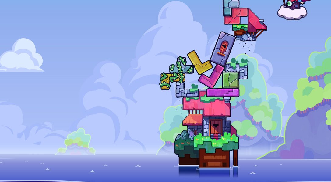 Tricky Towers bringt rasante Multiplayer-Action auf PS4 – erhältlich ab 2. August