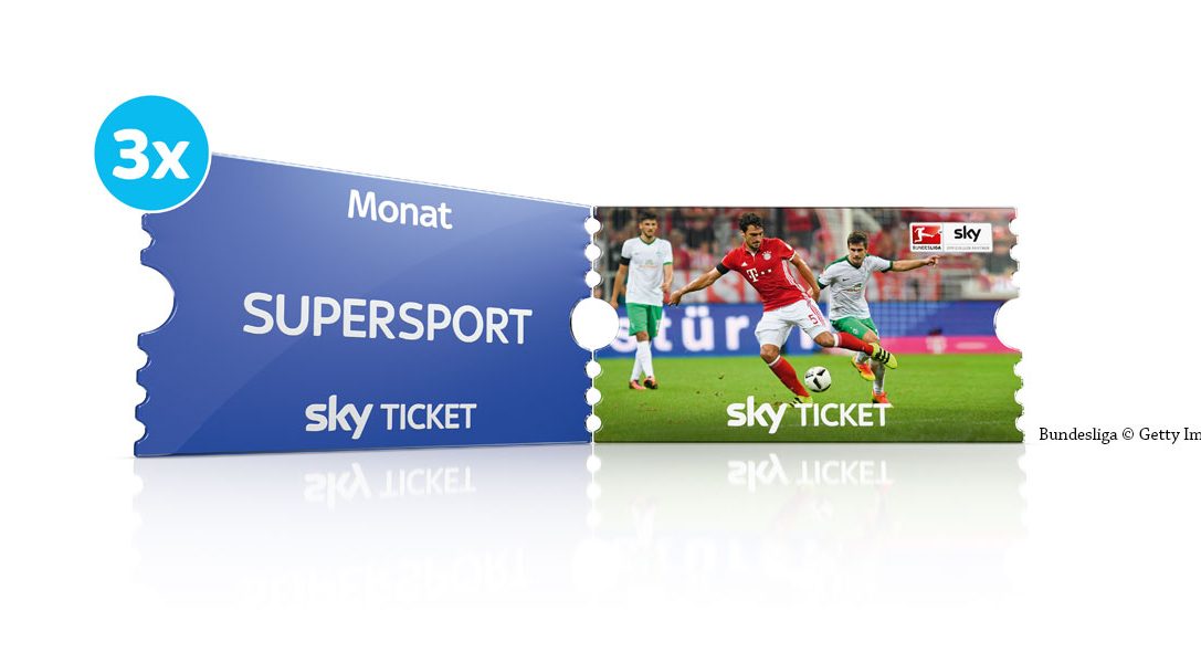 Jetzt das Sky Supersport Monatsticket 3 Monate zum halben Preis auf deiner Playstation sichern