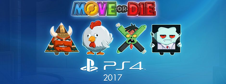 Partyspiel Move or Die für PS4 auf der PSX angekündigt