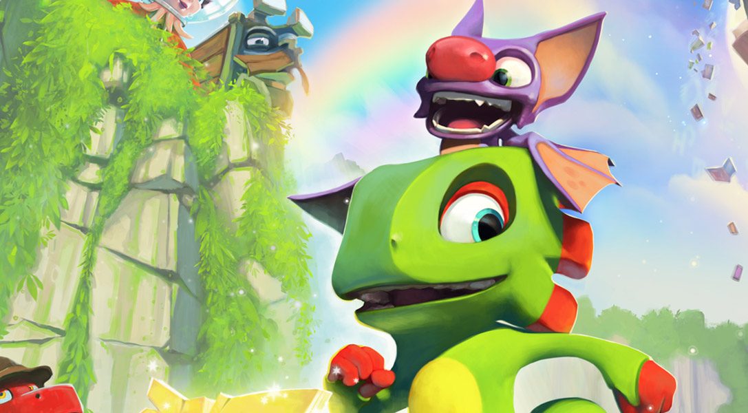 Der phantasmagorische PS4-Plattformer Yooka-Laylee erscheint am 11. April 2017