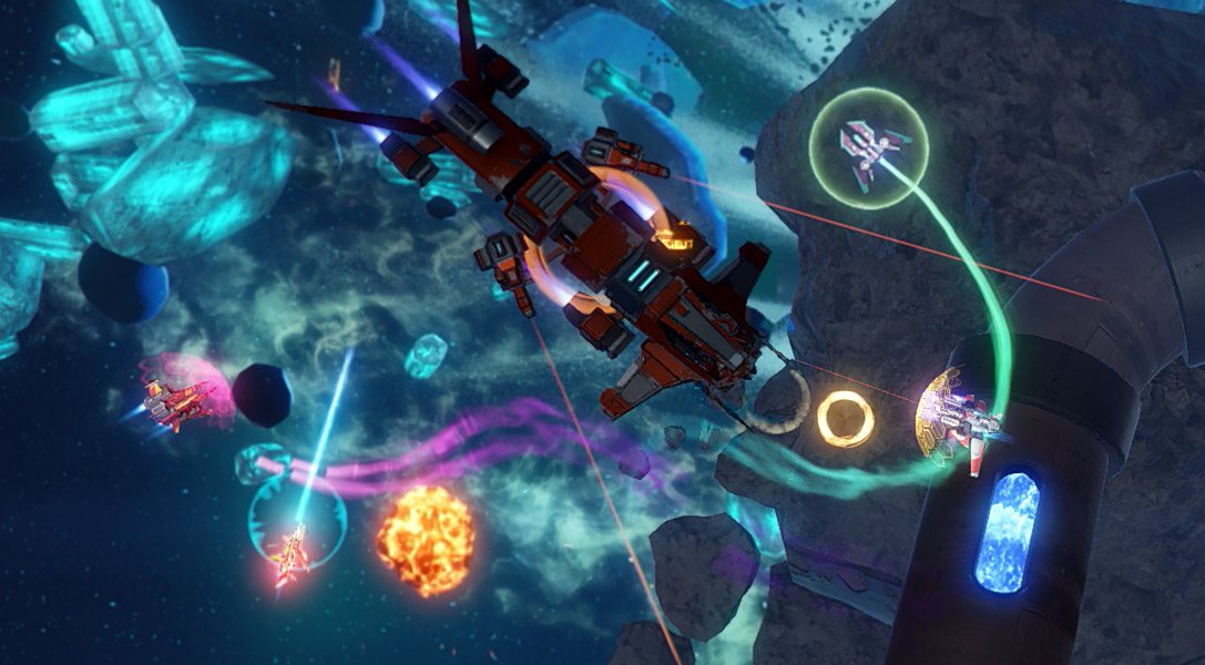 Climax Studios stellt RiftStar Raiders vor, ihr Koop-Shoot-’em-up für vier Spieler auf PS4