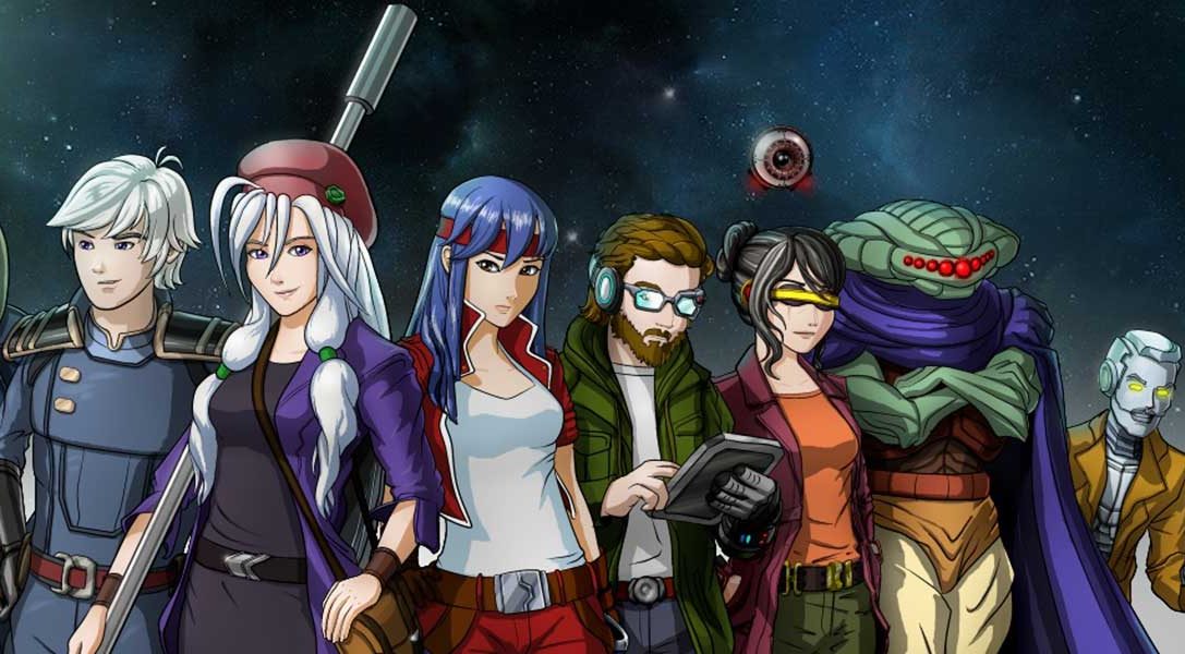 Werft einen Blick in das auf zügige Kampfsystem des Sci-Fi-RPGs Comic Star Heroine