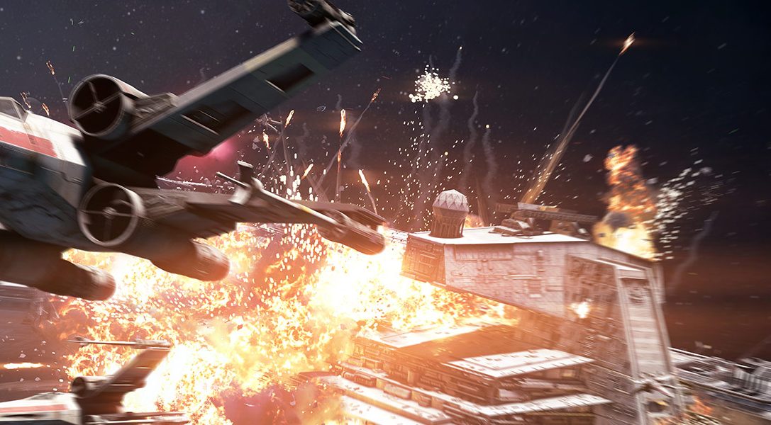 Explosiver erster Blick auf den Sternjäger Angriff Modus von Star Wars Battlefront II