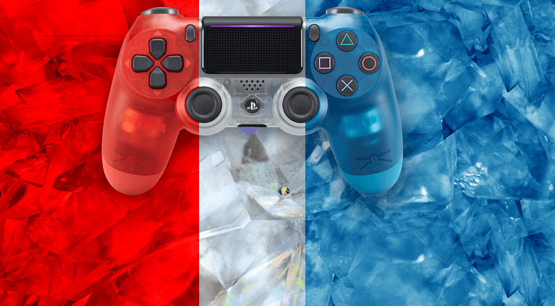 Wir stellen vor: Das Crystal Dualshock 4-Controller Sortiment