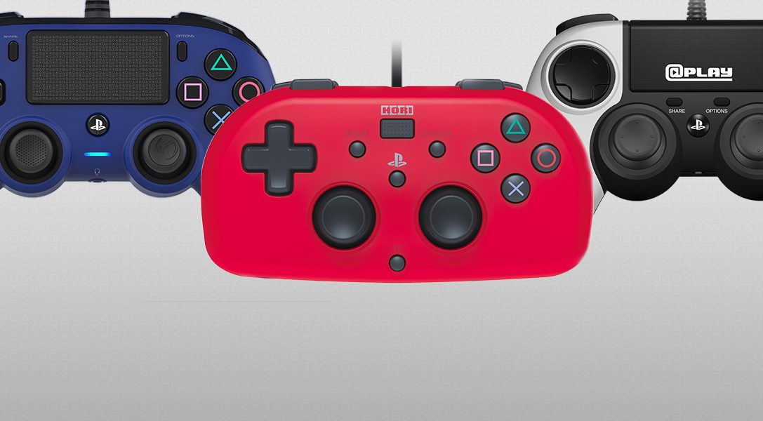 Erste Infos zu neuen, offiziell lizenzierten Compact Controllern und einem Mini-Gamepad für PS4