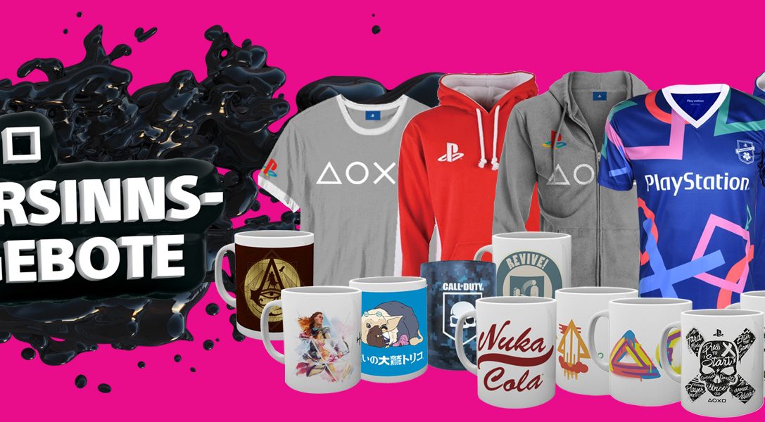 Die Sparsinns-Angebote bei PlayStation Gear starten heute