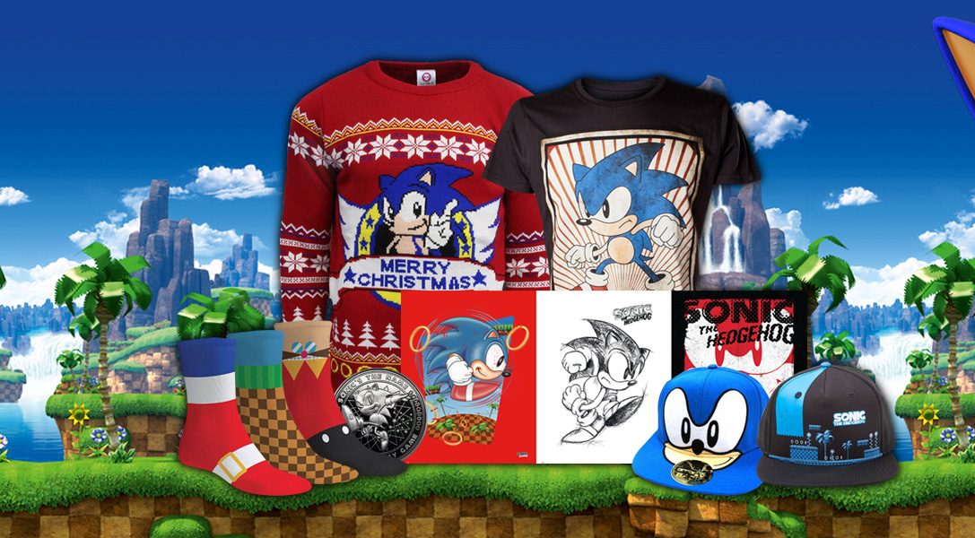 Neues Merchandise zu Sonic the Hedgehog sprintet auf PlayStation Gear