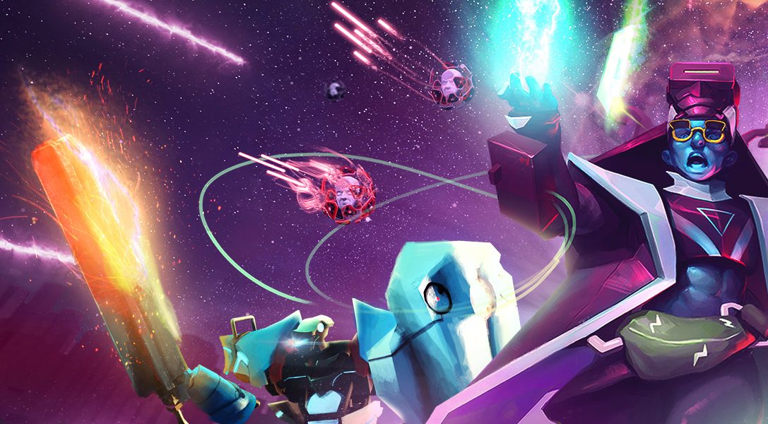 Stellt euch ab dem 27. Februar dem Angriff digitaler Gegner im erbarmungslosen PS VR-Shooter Blasters of the Universe