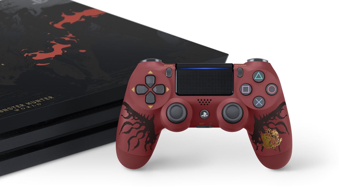 Das PlayStation 4 Pro-Paket zu Monster Hunter: World in limitierter Auflage [UPDATE]