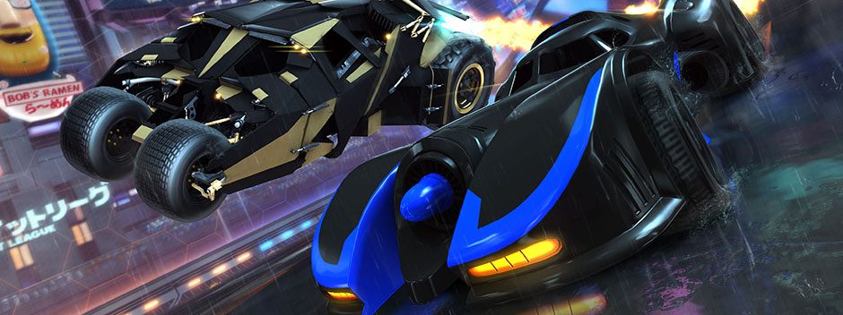 Nächsten Monat brettern gleich zwei Batmobile in Rocket League durch die Arena