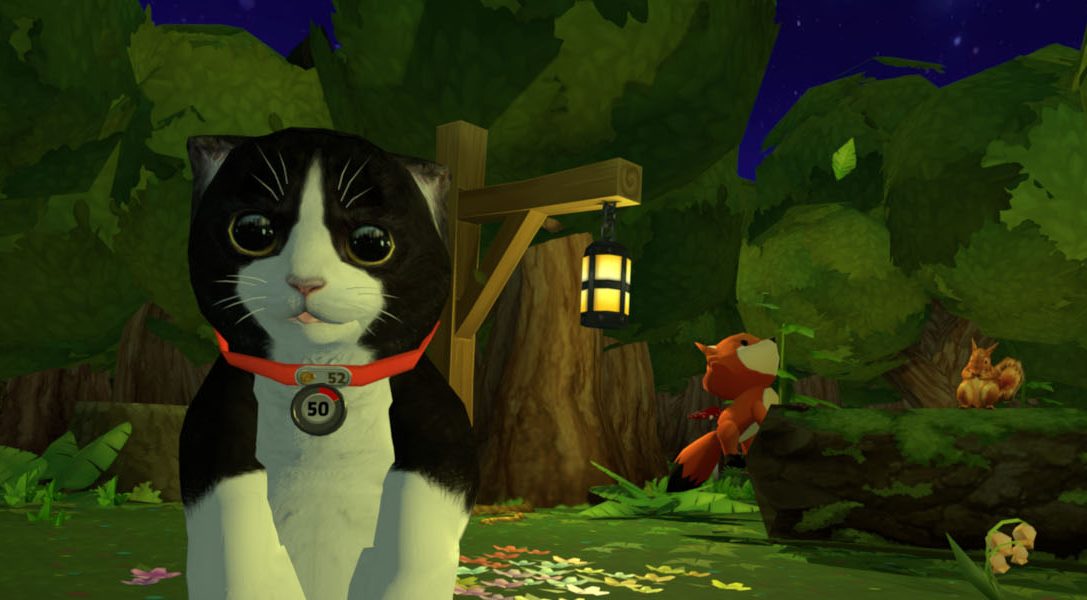 Im neuen PS VR-Titel Konrad the Kitten müsst ihr euch um eure virtuelle Katze kümmern – erhältlich ab 23. Februar