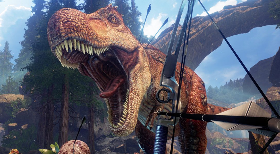 Züchtet im Ark: Survival Evolved-Spin-off Ark Park für PS VR eure eigenen Dinos und reitet sie