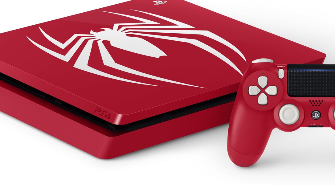 Wir präsentieren: die PS4 Pro- und PS4-Pakete zu Marvel’s Spider-Man in limitierter Auflage
