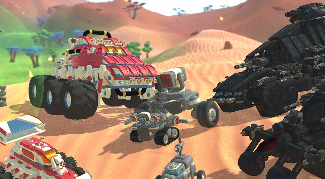 Baut Autos, Flugzeuge und mehr, und kämpft damit in TerraTech gegen eure Freunde – erhältlich auf PS4 ab 14. August