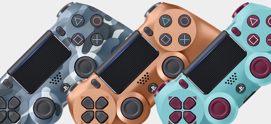 Drei neue DUALSHOCK 4 Wireless-Controller Sondereditionen enthüllt