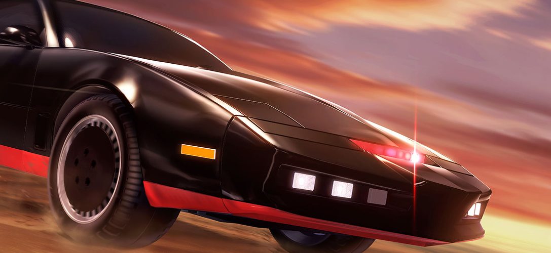 Ein Blick unter die Haube von K.I.T.T aus Knight Rider in Rocket League