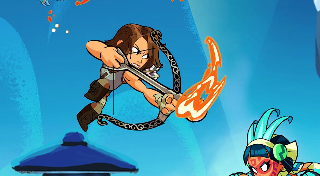 Lara Croft taucht heute in Brawlhalla auf