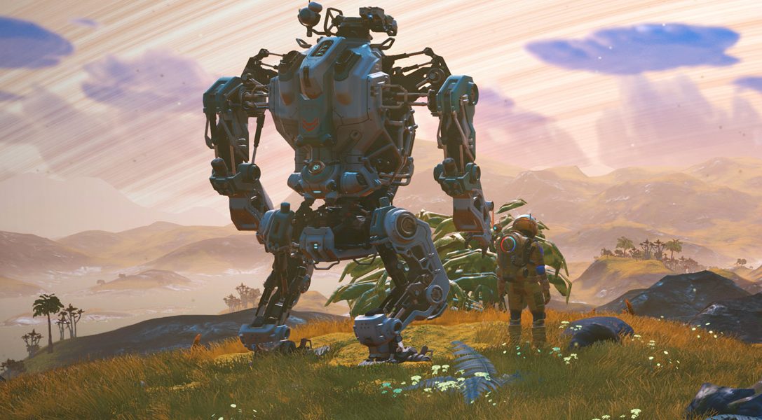 No Man’s Sky führt im neuesten kostenlosen Update riesige Mechs ein