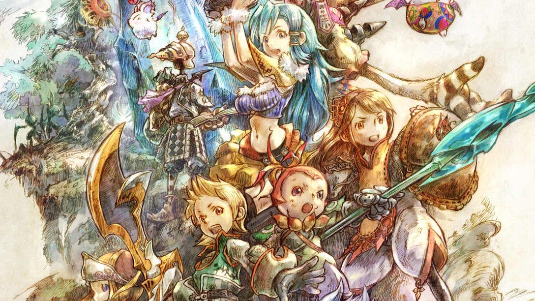 Nehmt an einer Führung zu Final Fantasy Crystal Chronicles Remastered Editions wunderschöner Konzeptkunst teil