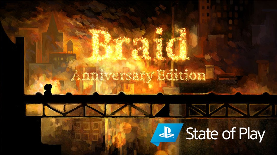 Wir präsentieren die Anniversary Edition von Braid für PS4 und PS5.