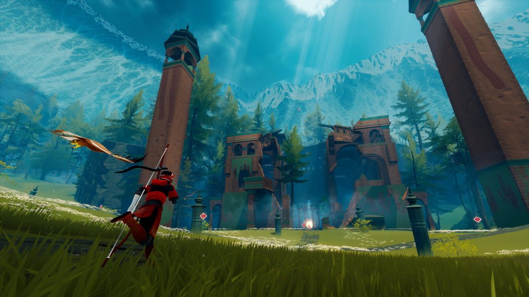Die gewaltige und mysteriöse Welt von The Pathless erwartet euch am 12. November auf PlayStation 5