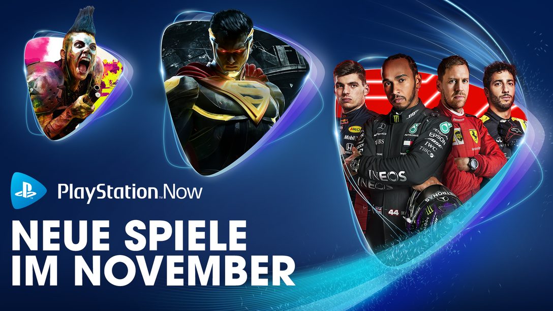 F1 2020, Injustice 2 und Rage 2 sind eure PS Now-Spiele im November