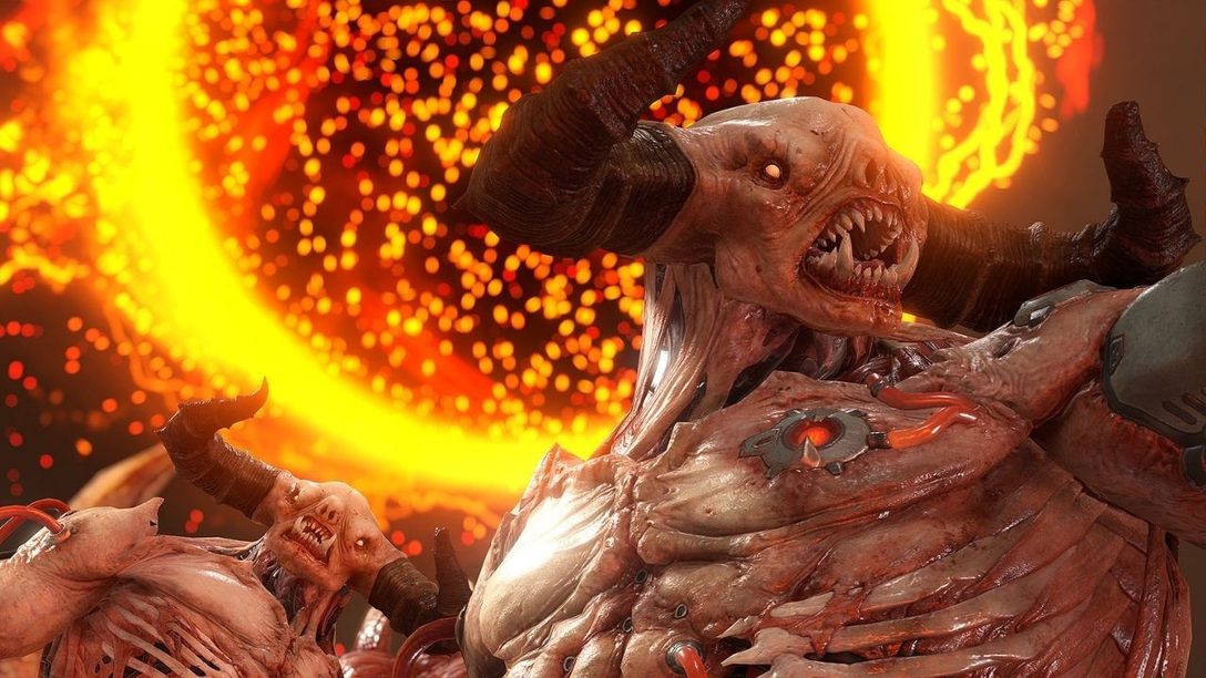 Schaut euch das brandneue Master Level in Doom Eternal an