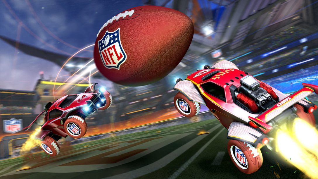 Macht euch für die NFL Super Bowl LV Feier in Rocket League bereit