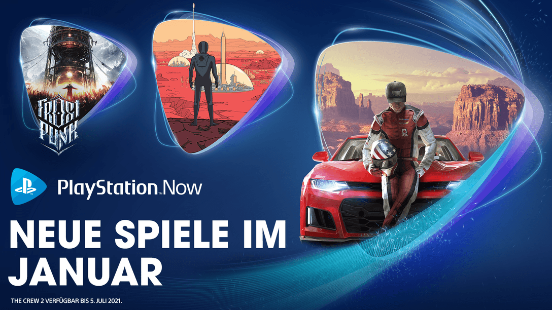 The Crew 2 führt im Januar die neuen PS Now-Spiele an