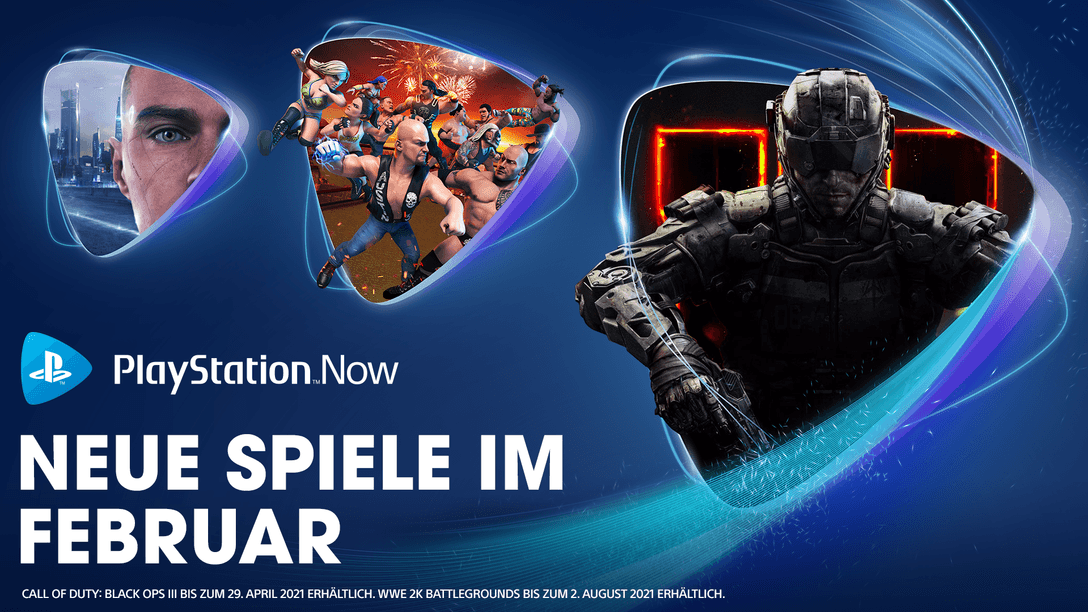 Die Highlights von PlayStation Now im Februar: Call of Duty: Black Ops III, Detroit: Become Human und WWE 2K Battlegrounds