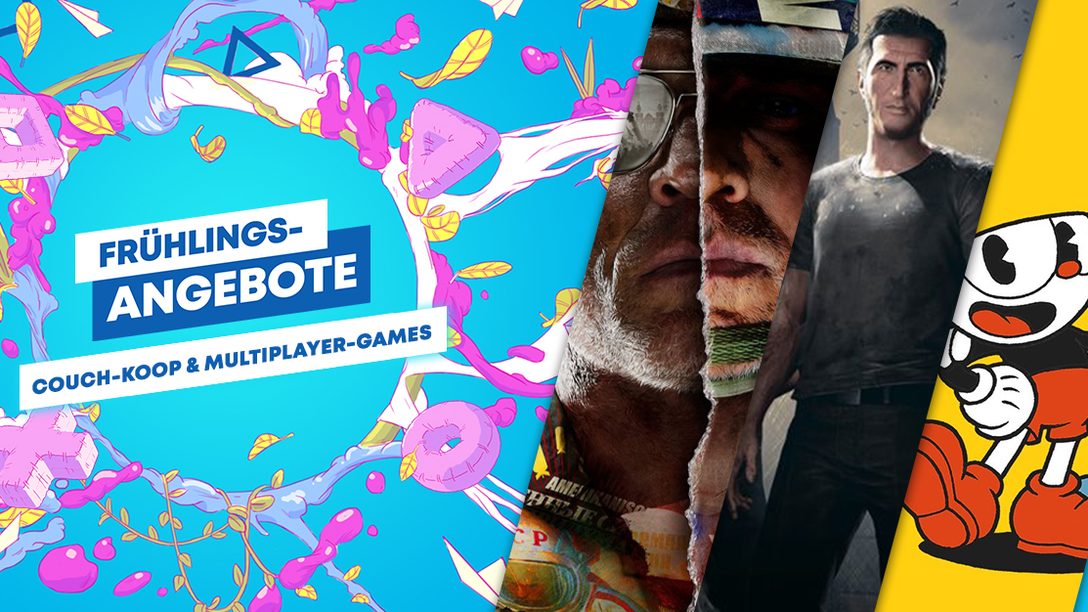 Frühlingsangebote 2021 – Die besten Couch-Koop & Multiplayer-Games