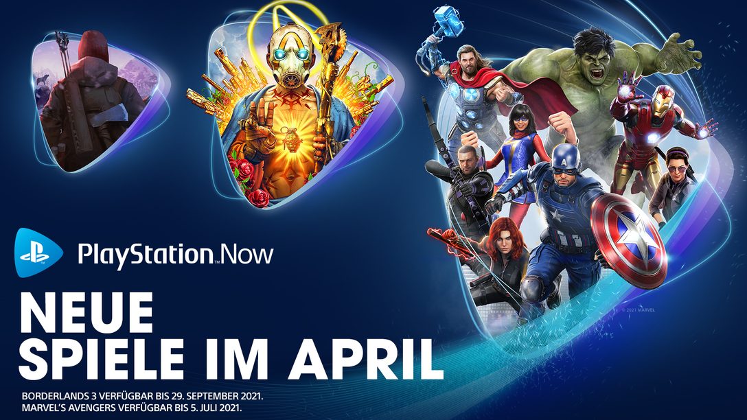 PlayStation Now-Spiele für April: Marvel’s Avengers, Borderlands 3 und The Long Dark