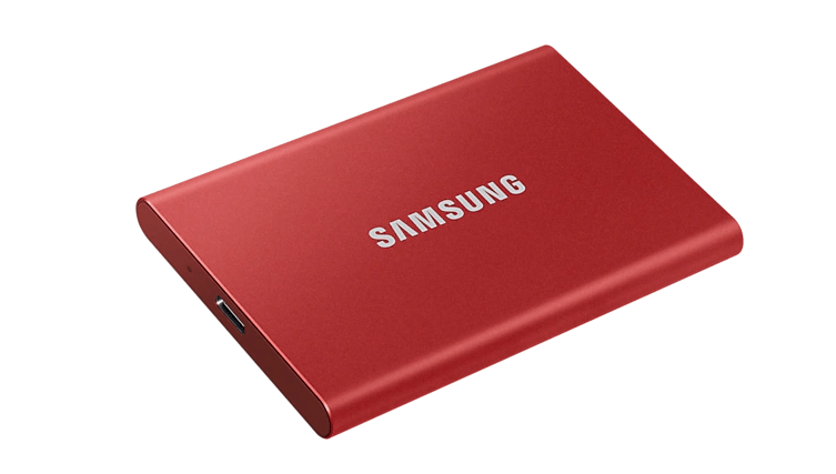 SamsungT7 01 - Speicher erweitern: Die besten externen Festplatten für PS4 und PS5