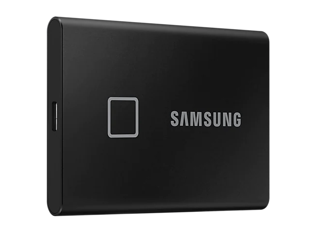SamsungT7 Touch - Speicher erweitern: Die besten externen Festplatten für PS4 und PS5