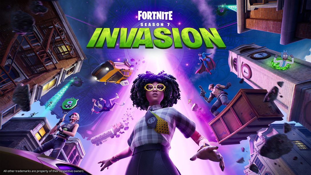 Kämpft euch durch das kosmische Chaos in Fortnite Kapitel 2 – Saison 7: Invasion